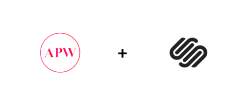 APW + Squarespace logo