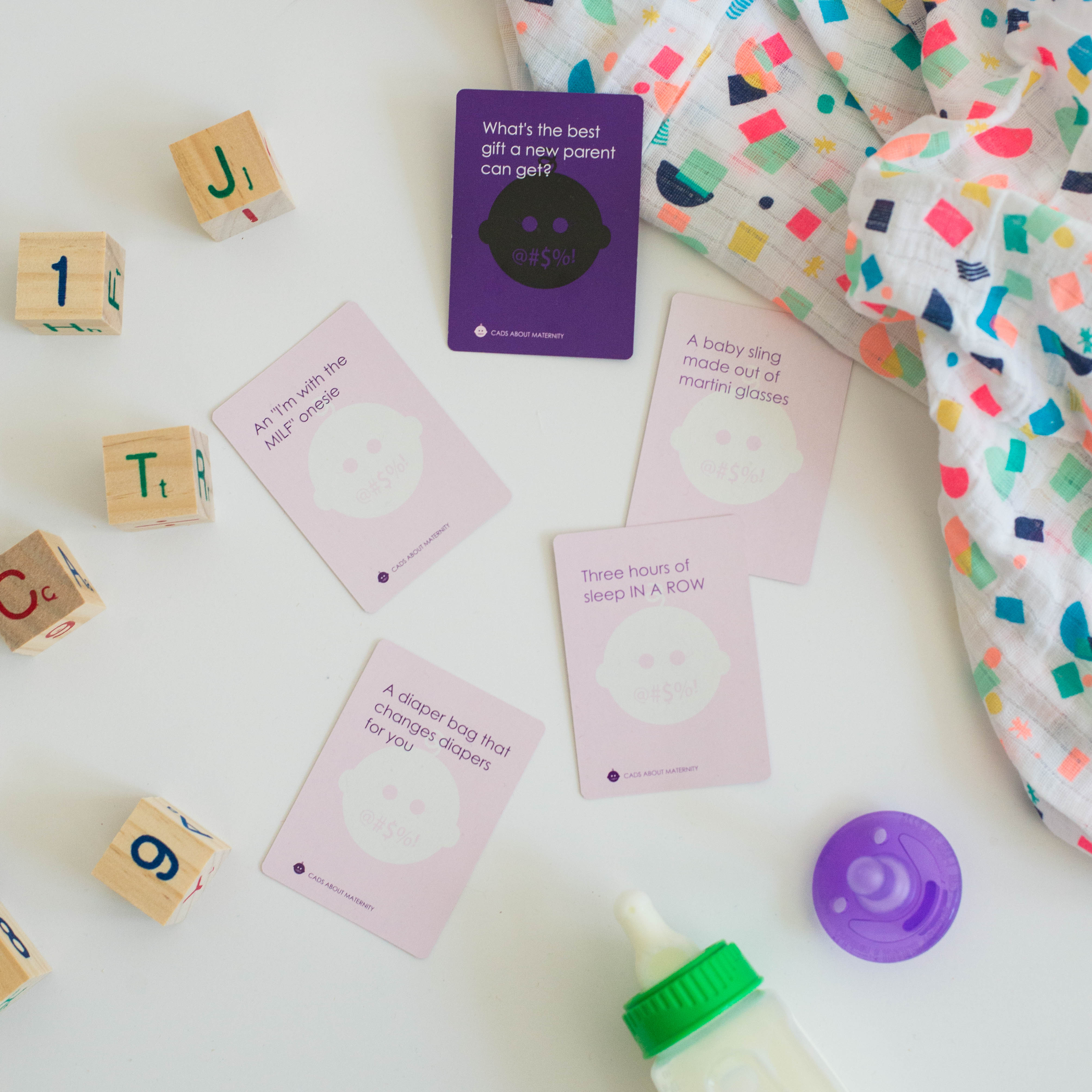 Cads About Maternity Is The Baby Shower Game That's Actually Fun | A ...