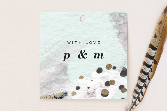 Abstract Union Tag by Simona Cavallaro for Minted