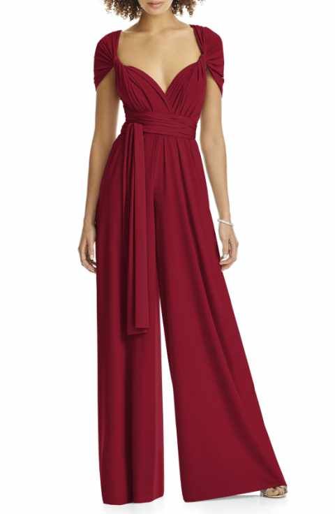 convertible formal jumpsuit cheap bridesmaid outfit