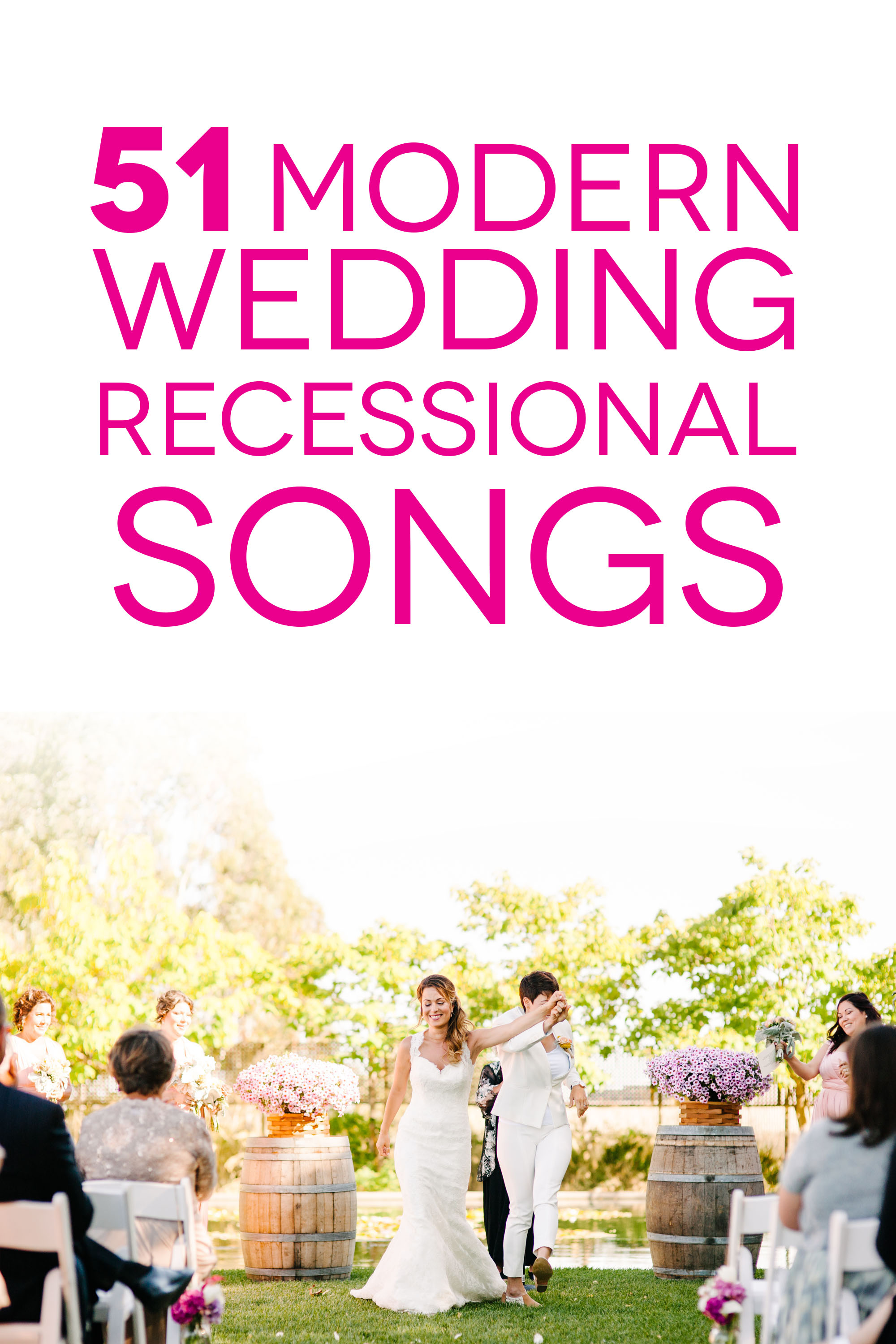 Wedding Recessional Songs to Help You Dance into the Sunset A