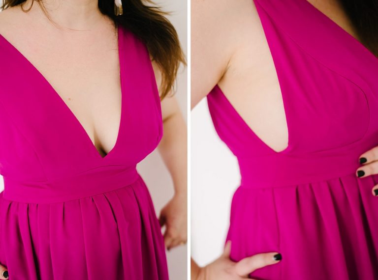 tape for dress to breast