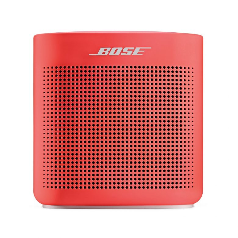 red wireless speaker