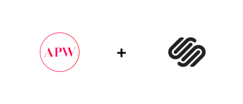APW + Squarespace Logo