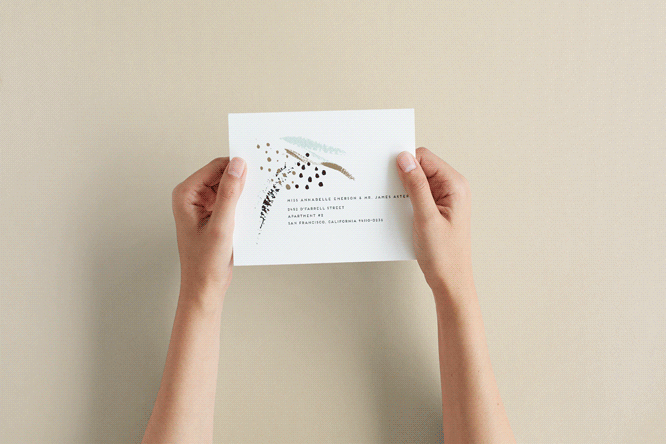 Gif of hands opening all-in-one invite