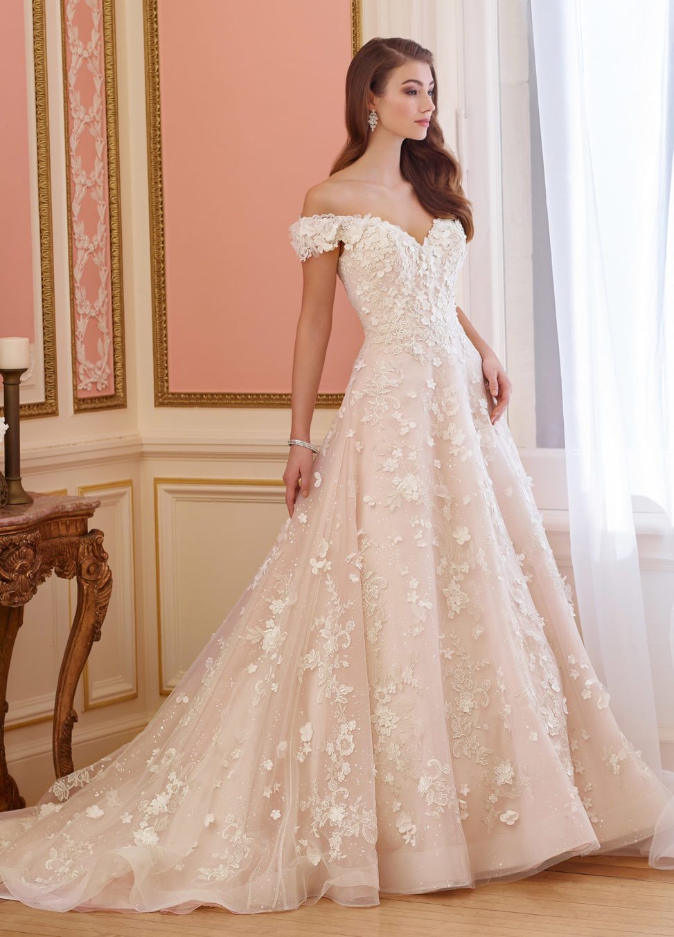 Wedding Dress Martin Thornburg 217230 "Elnora" , available in sizes 0-20, 18W-26W