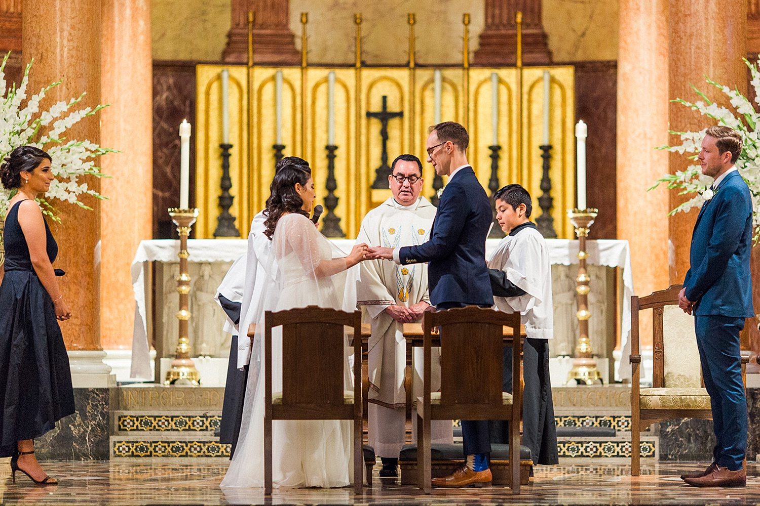 Our 29K Catholic Church Wedding Was Full Of Love And Punk