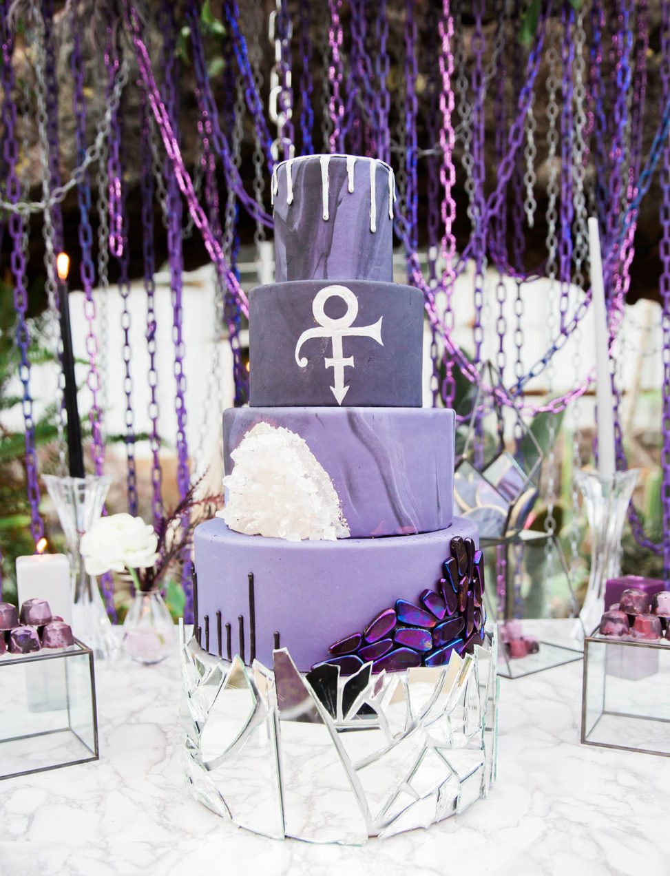 Purple prince cake