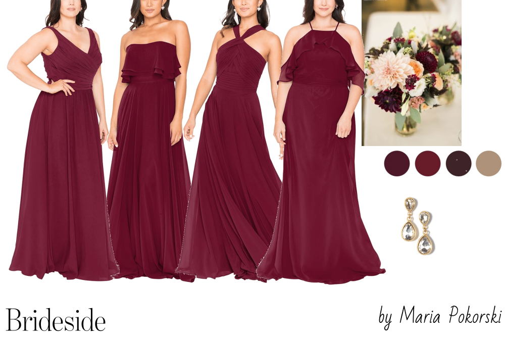 Mismatched Bridesmaid Dresses The Easy Way | A Practical Wedding