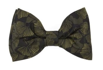olive green bow tie