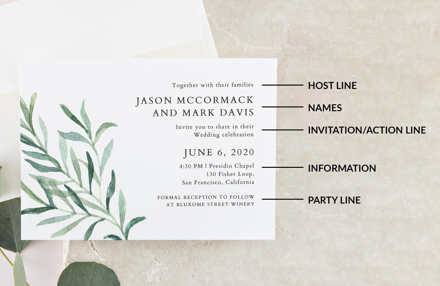 Wedding Invitation Wording Examples In Every Style | A Practical Wedding