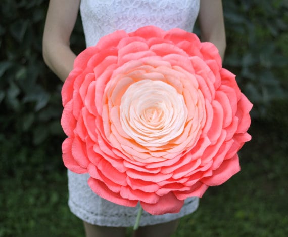 giant paper flower composite bouquet