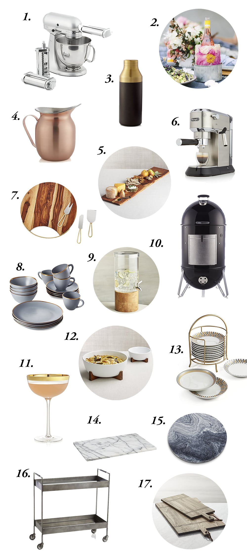 A collection of amazing crate & barrel goods