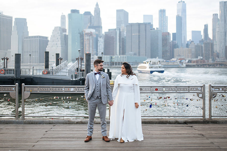 Highline New York City Wedding Photo