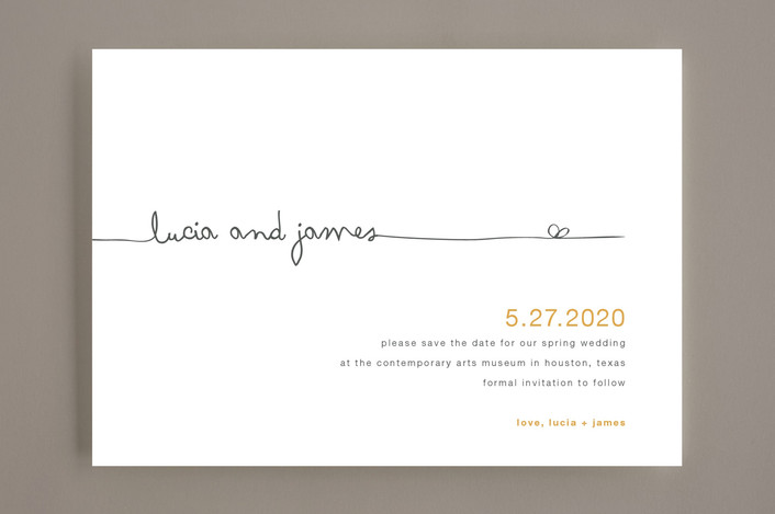 Minted save the date with 5.27.20