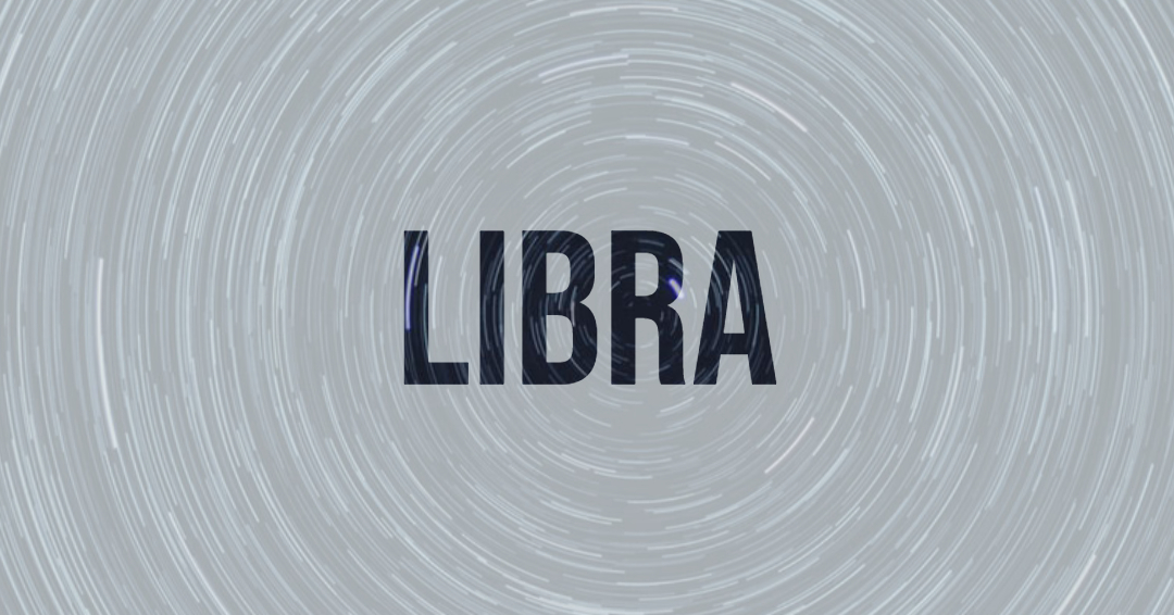 Libra on a backdrop of blurred stars