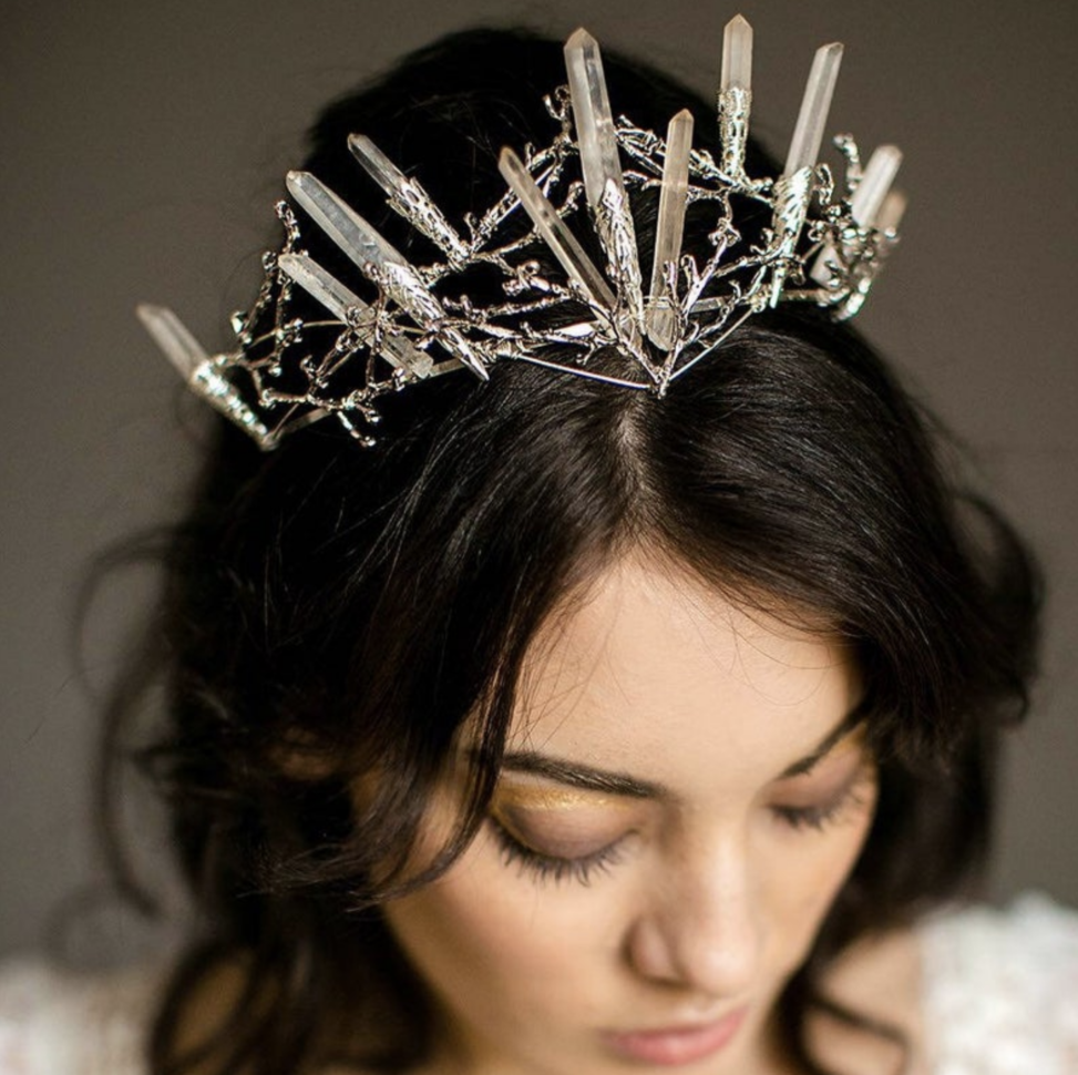 Brienne quartz crown