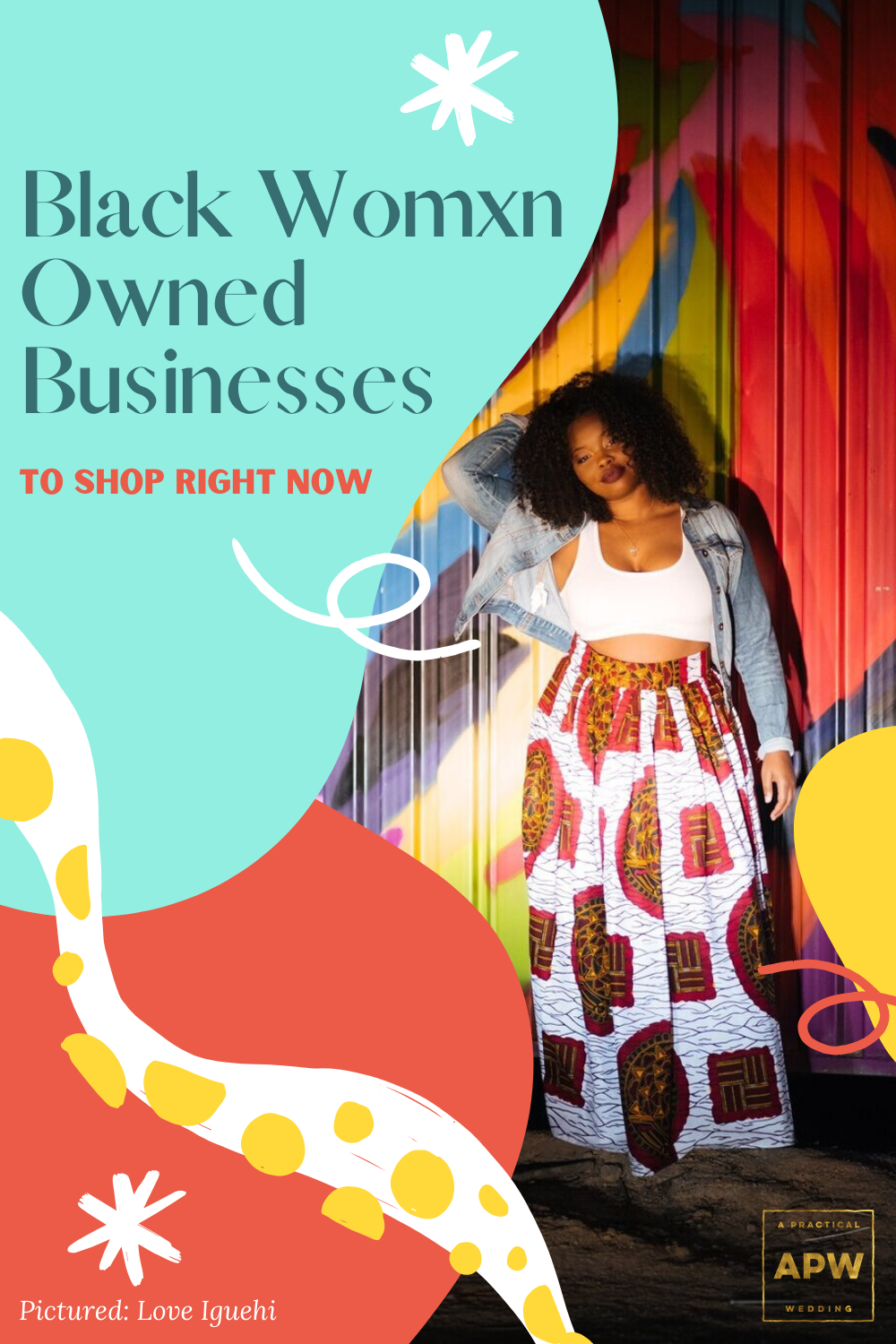 black womxn owned businesses you can shop right now graphic