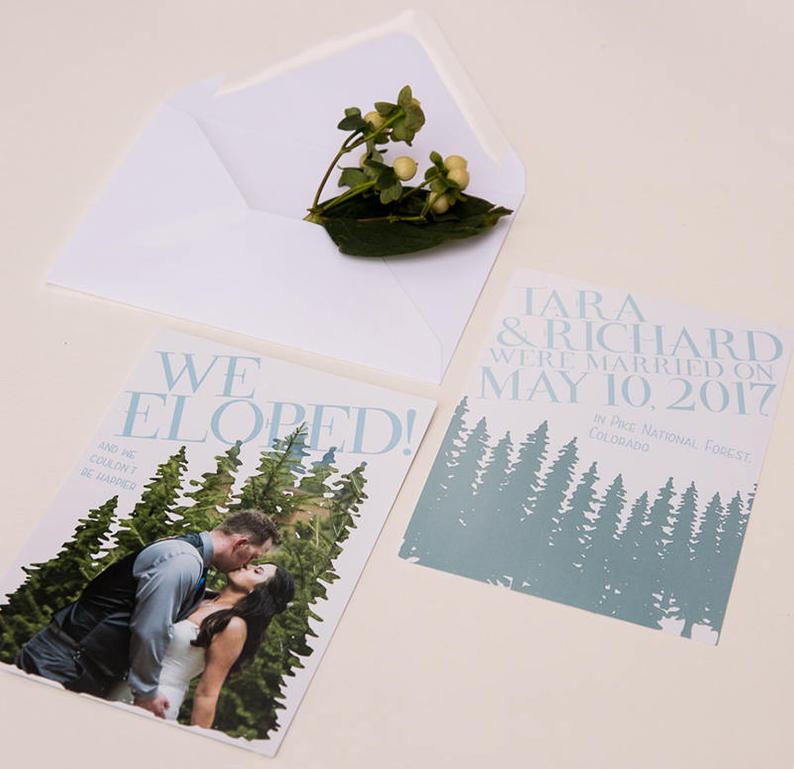 we eloped forest announcement