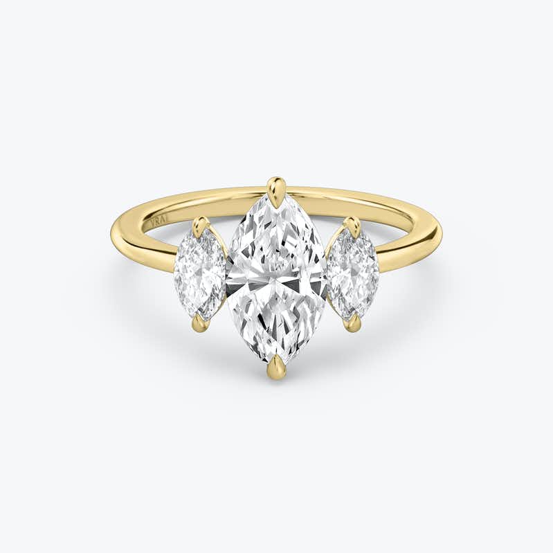 trio diamond ring
