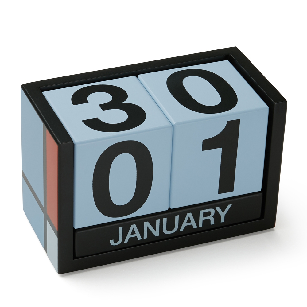mondrian perpetual calendar