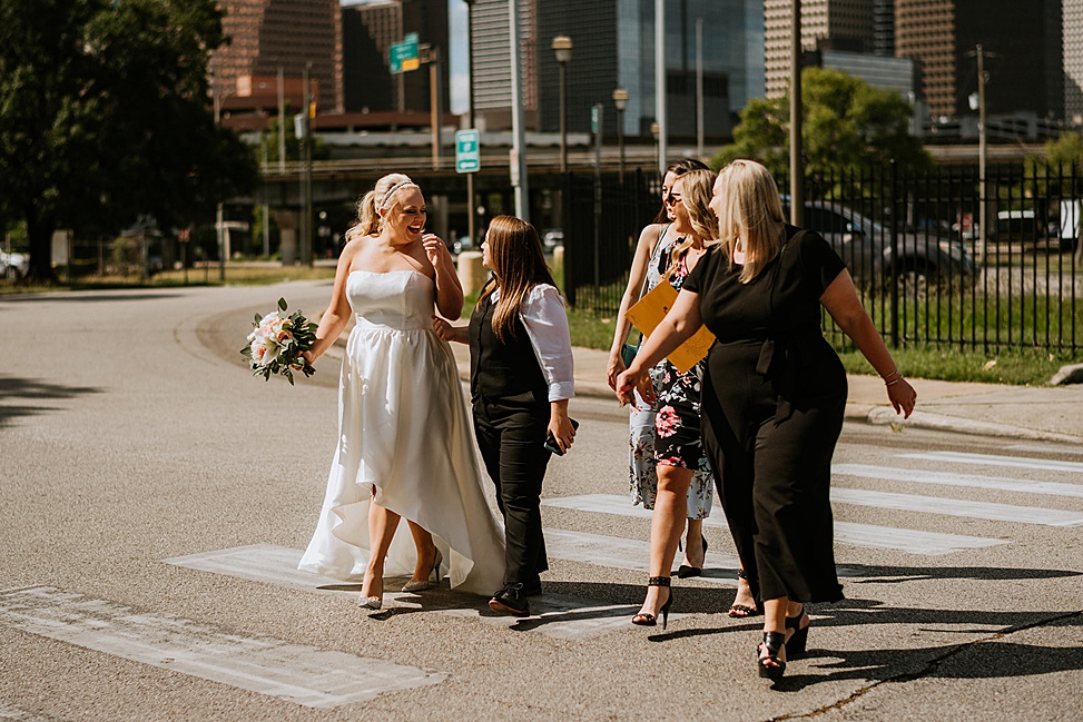 Our $1.5K Quaint Houston Courthouse Elopement | A Practical Wedding