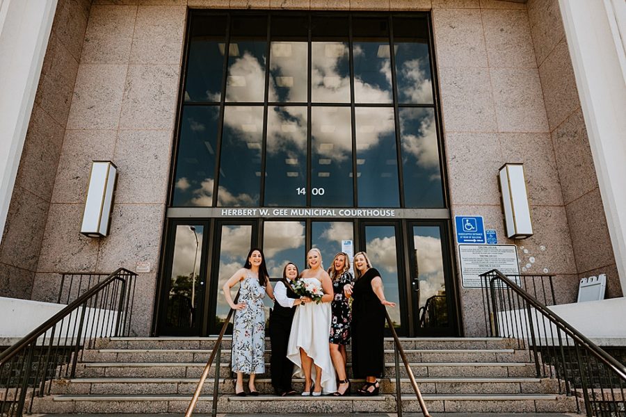 Our $1.5K Quaint Houston Courthouse Elopement | A Practical Wedding