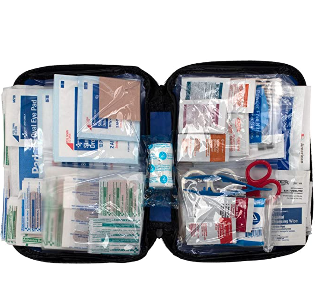 Small travel size first aid kit