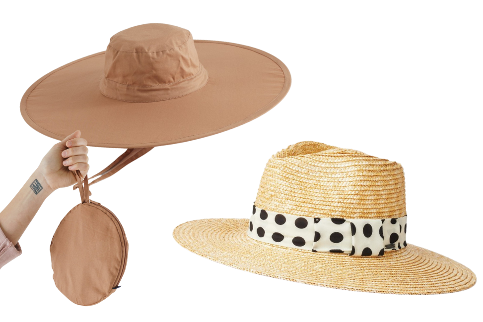 Sun hats for travel