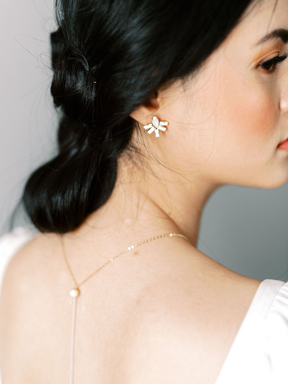 statement earring wedding accessories