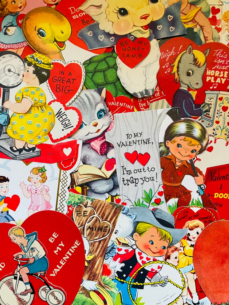 Cartes de Saint Valentin Vintage